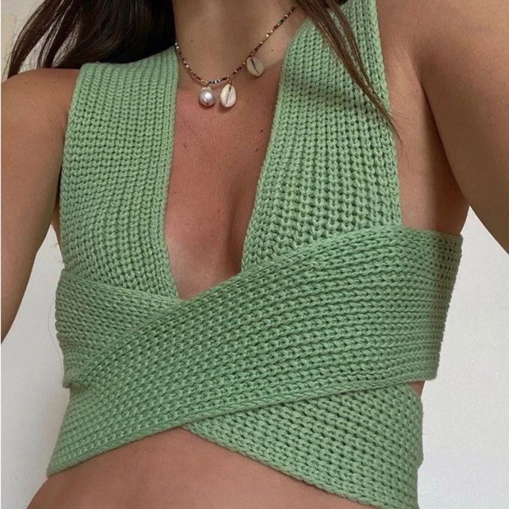 Simonett Spring Green Nanu Top SOLD
